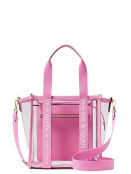 Kate Spade - Pink Kip Clear Small Tote Bag
