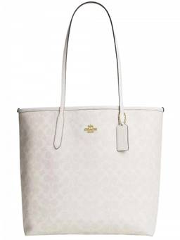 Coach - Chalk City Large Tote Bag