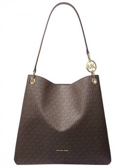 Michael Kors - Dark Brown Christina Large Shoulder Bag