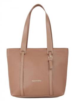 Mario Valentino - Brown Wamy Top Zip Medium Tote Bag
