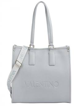 Mario Valentino - Light Grey Foxy Top Zip Large Tote Bag