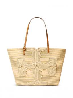 TORY BURCH - Natural Ella Large Tote Bag