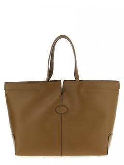 TOD'S - Brown Di Folio Tote Bag