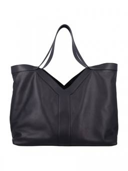 Saint Laurent - Black Y Large Tote Bag