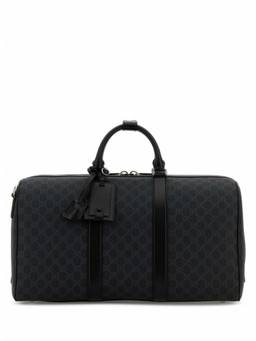 Gucci - Black Gg Medium Duffle Bag
