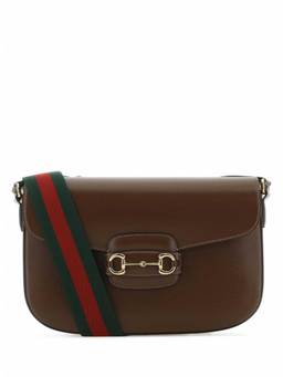Gucci - Brown Horsebit 1955 Small Shoulder Bag