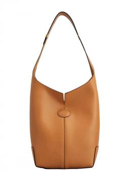 TOD'S - Brown Di Small Shoulder Bag