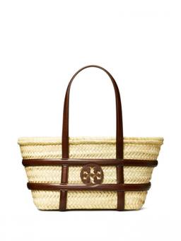 TORY BURCH - Natural Ella Small Tote Bag