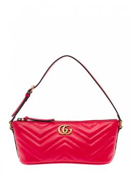 Gucci - Red Gg Marmont' Shouldrer Bag