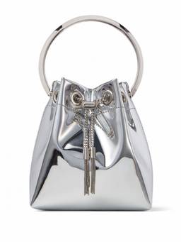 Jimmy Choo - Silver Bon Bon Bucket Bag