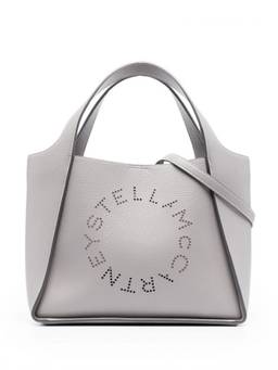 Stella McCartney - Grey Stella Logo Tote Bag
