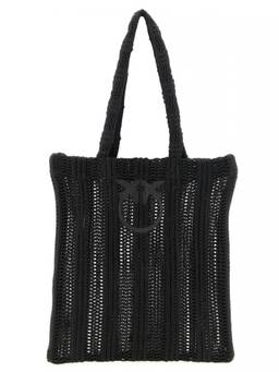 Pinko - Black Easy Medium Tote Bag