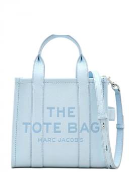 Marc Jacobs - Light Blue The Leather Top Zip Small Tote Bag