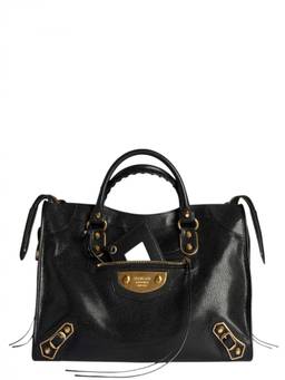 Balenciaga - Black Le City Uptown Medium Tote Bag