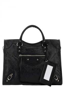 Balenciaga - Black Le City Medium Tote Bag
