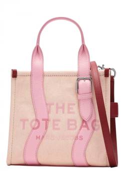 Marc Jacobs - Pink/Beige The Wavy Medium Tote Bag