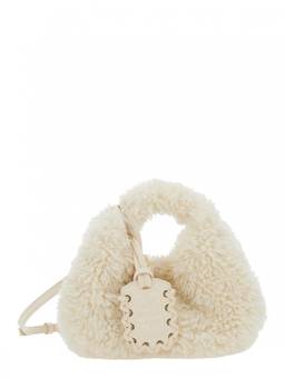 Ganni - White Hobo Handbag