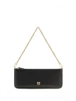 Pinko - Black Horizontal Flat Medium Shoulder Bag