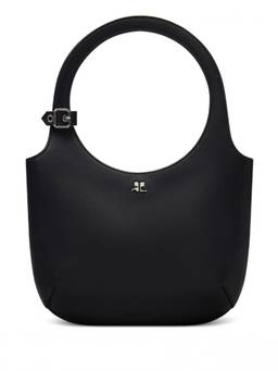 Courreges - Black Holy Medium Hobo Bag