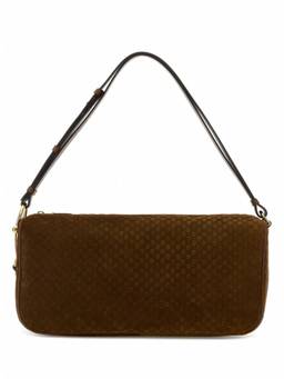 Gucci - Brown Half Horsebit Large Shoulder Bag