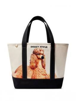 Stella McCartney - White Doggy Style Tote Bag