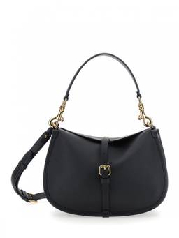 Etro - Black Leather Medium Shoulder Bag