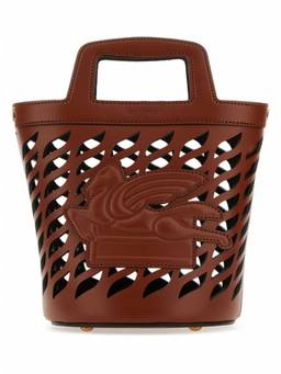 Etro - Brown Leather Bucket Bag
