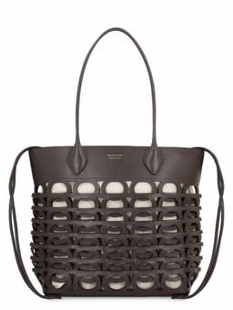 Ferragamo - Brown Gancini Medium Tote Bag