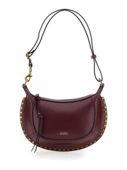Isabel Marant - Maroon Oskan Moon Shoulder Bag