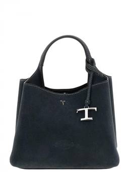 TOD'S - Dark Blue T-Timeless Mini Tote Bag
