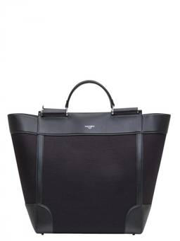 Dolce&Gabbana - Black Logo Large Tote Bag
