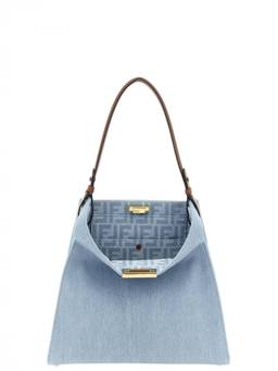 Fendi - Light Blue Way Medium Shoulder Bag