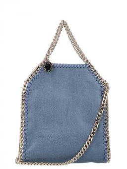 Stella McCartney - Blue Falabella Tiny Tote Bag