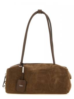Max Mara - Brown Suede Large Shoulder Bag
