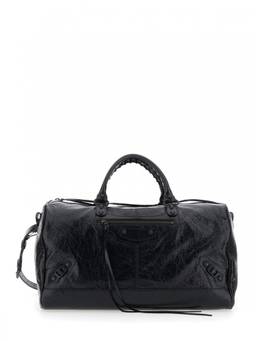 Balenciaga - Black Le City Boston Large Duffle Bag