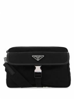 PRADA - Black Nylon Sling Bag