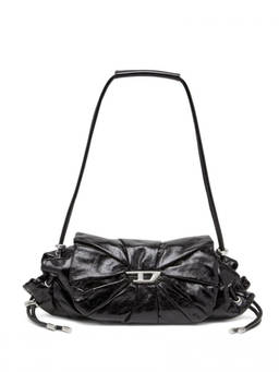 Diesel - Black Scrunch-D Small Shoulder Bag