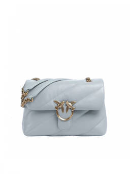 Pinko - Light Grey Logo Shoulder Bag