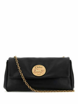 Chloe - Black Heritage Shoulder Bag