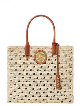 Versace - Natural La Medusa Large Tote Bag
