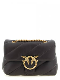 Pinko - Dark Brown Love Puff Mini Sling Bag