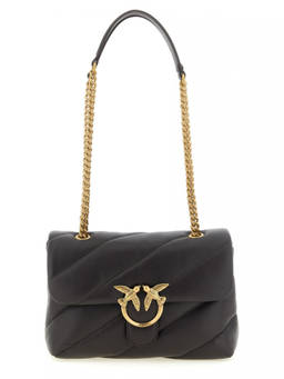 Pinko - Dark Brown Love Puff Medium Shoulder Bag