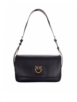 Pinko - Black Click Soft Medium Shoulder Bag