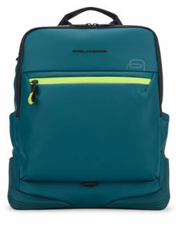 Piquadro - Blue Logo Backpack