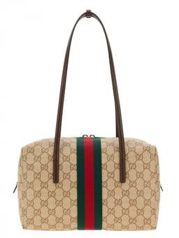 Gucci - Beige Melrose Medium Shoulder Bag