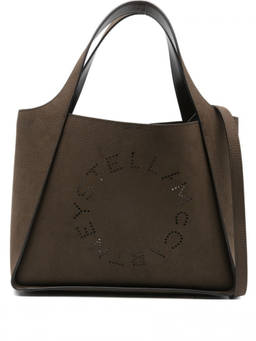 Stella McCartney - Brown Logo Tote Bag