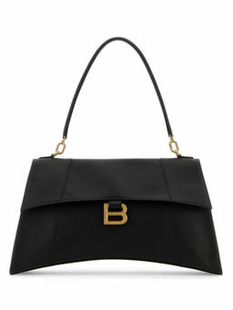 Balenciaga - Black Hourglass Shoulder Bag