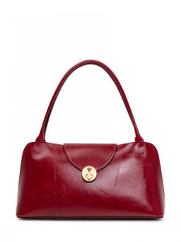 Versace - Red Vivian Medium Shoulder Bag