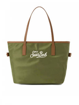 MC2 Saint Barth - Green City Top Zip Large Tote Bag