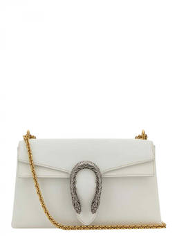 Gucci - White Dionysus Medium Shoulder Bag